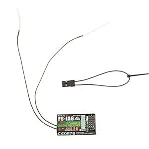 Generic 1X(Flysky 2.4G FS-iA6 6 Channel Remote Control Receiver with ...