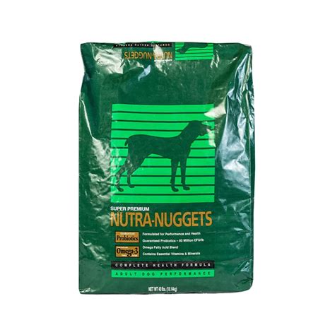 Nutra-nuggets Optimum Health Formula Super Premium Dog Food (40 lb ...