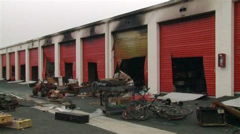 El Cajon fire: 18 units damaged at East County storage facility