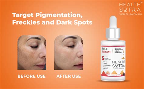 Health Sutra Face Serum with 3% Claritea, Niacinamide, Tyrostat & Alpha ...