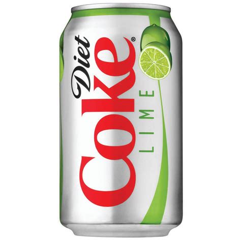 Diet Coke with Lime Soft Drink, 12 fl oz, 12 Pack - Walmart.com ...