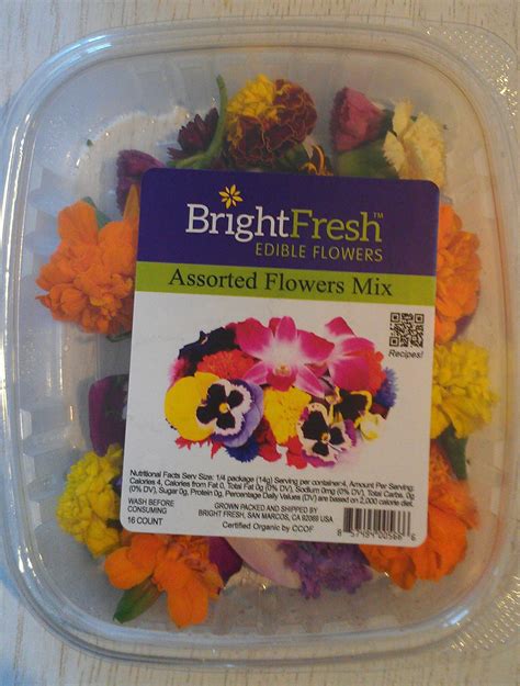 Packaged Edible Flowers: A Feast for the Eyes and Palate