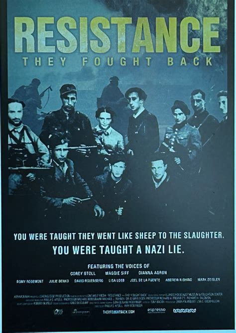 “Resistance: They Fought Back” – new documentary film chronicles the ...