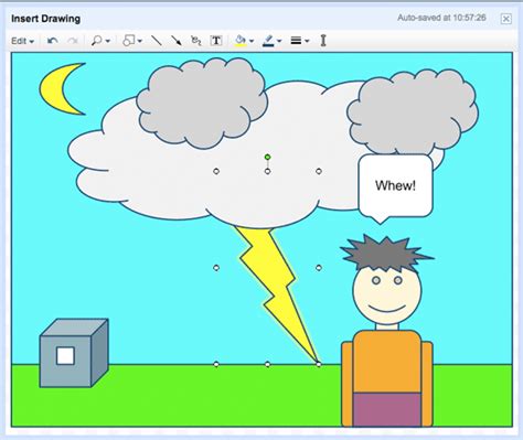Google Draw Tutorial 的图像结果