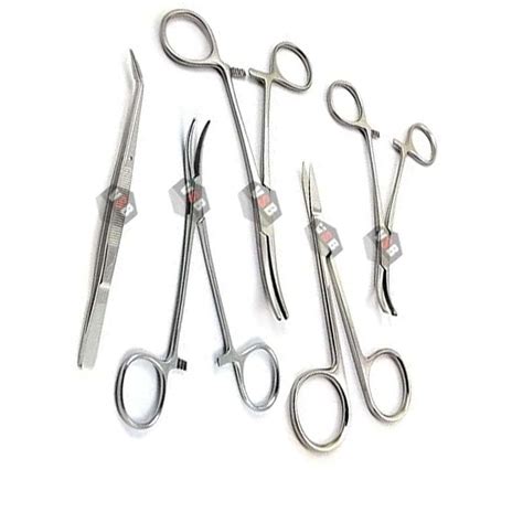 VSB Professional Hemostatic Surgical Instruments - Set Of 5 : Amazon.in ...