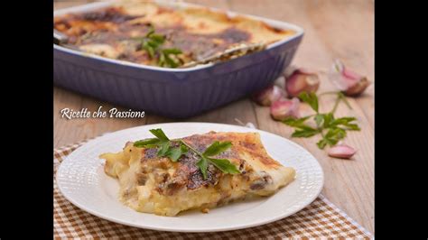 Lasagne al forno ai funghi porcini   Ricette che Passione  
