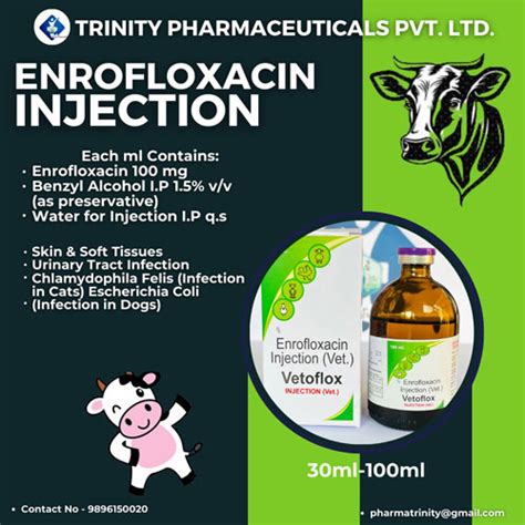VETOFLOX VETERINARY LIQUID INJECTIONS Trinity Pharmaceuticals