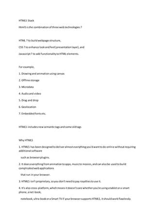 Image result for HTML5 Examples