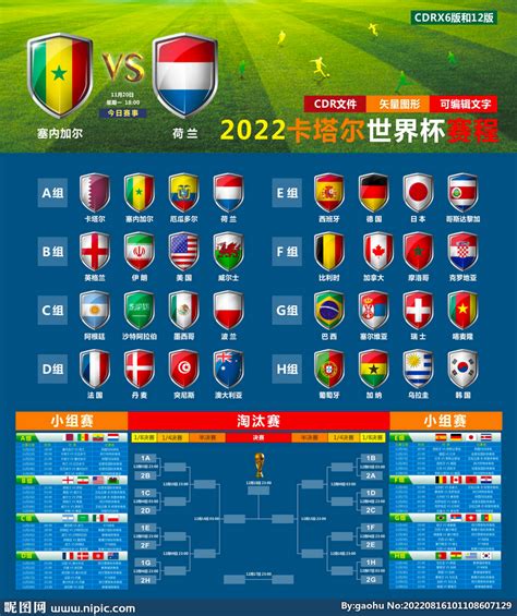 最新！2022卡塔尔世界杯完整赛程表，热门球队详细赛程 - 知乎