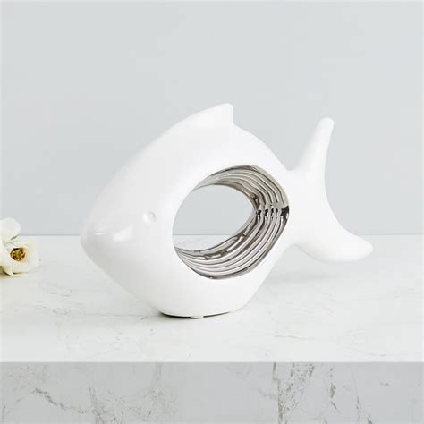 Buy Vitara Concentric Fish Figurine from Home Centre at just INR 999.0