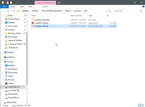 How to Export a Unity Project 的图像结果