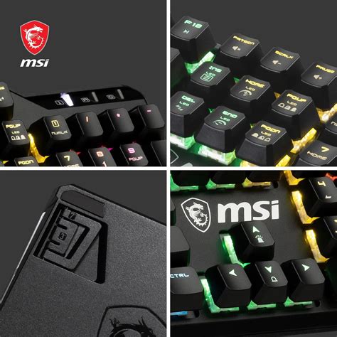 MSI Vigor GK41 Mechanical Gaming Keyboard - Kailh India | Ubuy