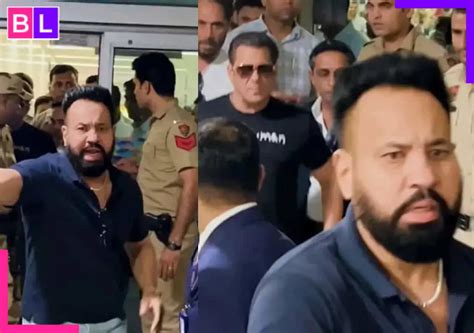 Salman Khan’s bodyguard Shera gets angry on paparazzi at Mumbai airport ...