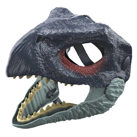 Buy Jurassic World Velociraptor Blue & Therizinosaurus Mask Bundle with ...