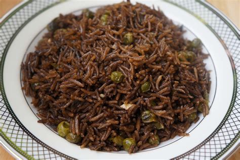 Haitian black mushroom rice. The absolute best rice I have ever had ...