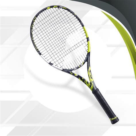 Babolat Pure Aero Tennis Racquet, Grey/Yellow/White – Prokicksports