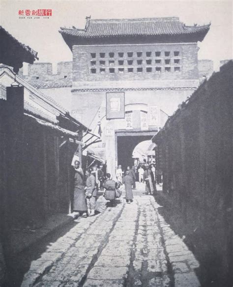 1931年 山东济南风景及人物老照片-天下老照片网
