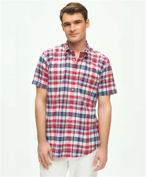 Classic Fit Madras Shirts | Brooks Brothers