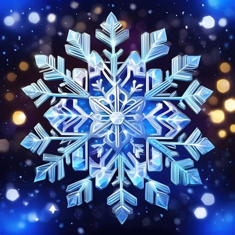 Christmas Snowflakes Background