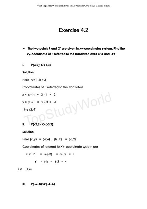 Math 12 Class Ex 4.2 的图像结果