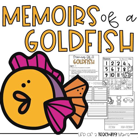 Memoirs of a Goldfish | Google Slides™ + Printables | Writing lesson ...
