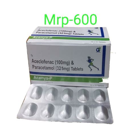 ACENYA-P Tablets (10x10 A/A) Gadin Biotech
