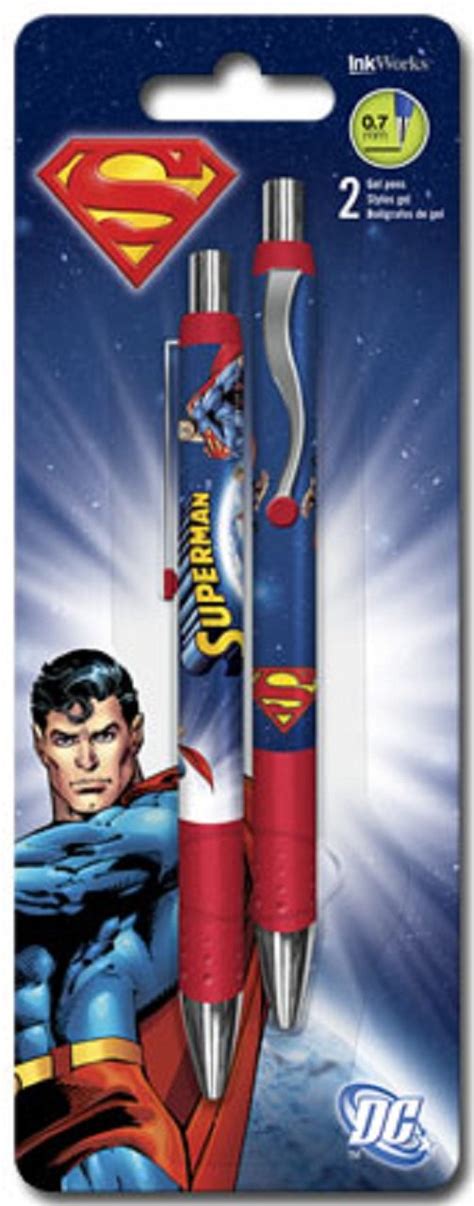InkWorks Superman Gel Pens : Amazon.in: Office Products