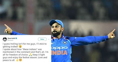 Virat Kohli Asks Fans To Keep Calm On His 'Leave India' Comment And ...