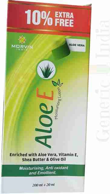 MORVIN Aloe E lotion - Price in India, Buy MORVIN Aloe E lotion Online ...