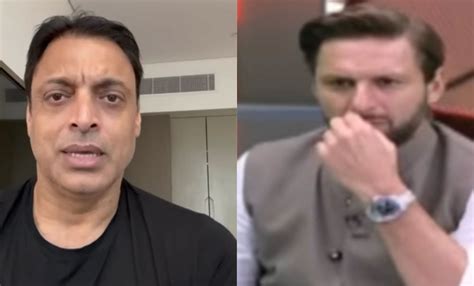 Shahid Afridi Lashes Out At Shoaib Akhtar After He Said Shaheen Afridi ...
