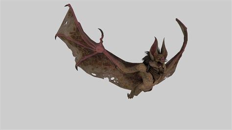Giant Vampire Bat Demon 3D Model 3D Model - TurboSquid 2371912