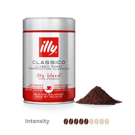 Buy Ground Espresso Classico Coffee Medium Roast - illy Official Shop ...
