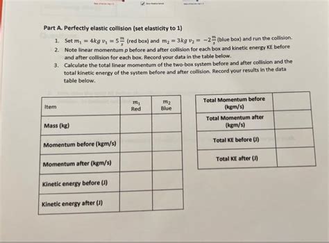 Perfectly Elastic Collision Example 1D 的图像结果