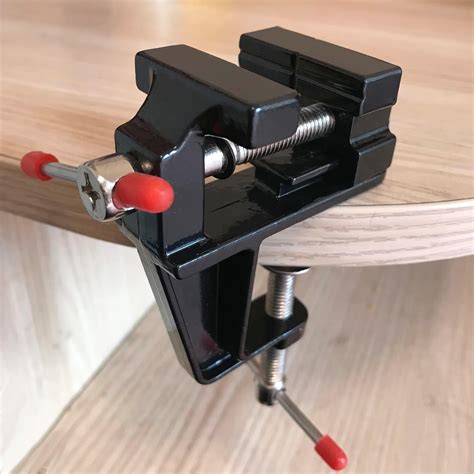 Yakamoz Mini Bench Vise Small Table Vice Clamp on Vise Drill Press Vise ...