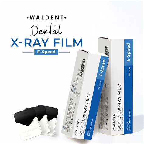 Waldent Dental X-Ray Film IOPA (Pack Of 100) – Waldent.com