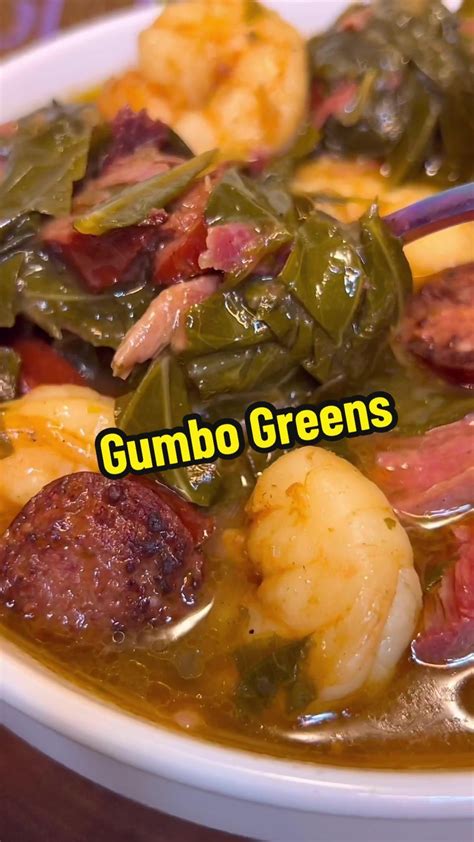 Green gumbo recipe gumbo z herbes – Artofit