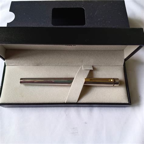 Sheaffer Targa sterling silver fountain pen – Vintage Pen Store