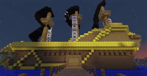 Minecraft Giant Ship Tutorial 的图像结果