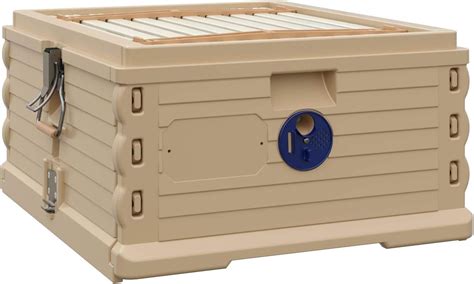 Buy Apimaye Insulated Deep Super with 10 Plastic Handy Frames. Standard ...