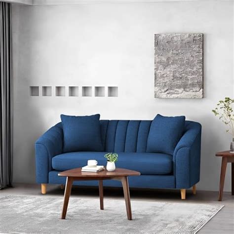 wakeup India Mushy Premium Fabric Sofa Set | 2 Seater Sofa | Pocket ...