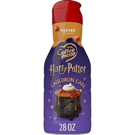 Nestle Coffee Mate Liquid Creamer - Harry Potter Toffee Cauldron Cake ...