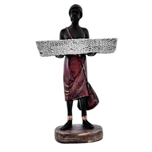 Chandra Global Impexperts Resin Modern Art Standing Men Statue for ...