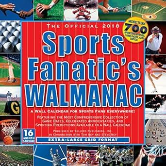 The Official Sports Fanatic's Walmanac 2018 Calendar: A Calendar for ...