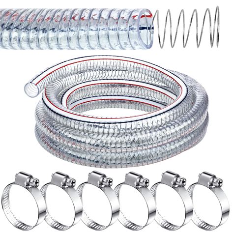Frienda Heavy Duty Steel Wire Flexible Tubing With Fasteners Pvc ...