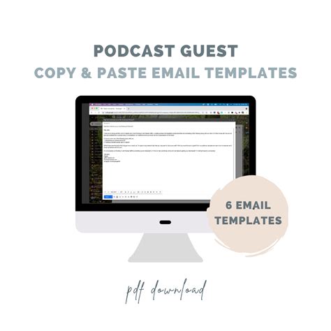 Podcast Email Template
