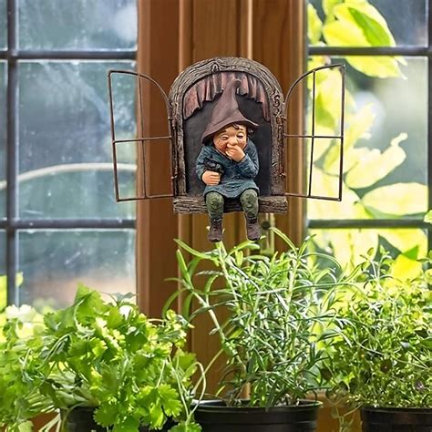 Gartendekorationen, 1 Stück Gartenzwerg-Statuenornamente, Gnome aus dem ...