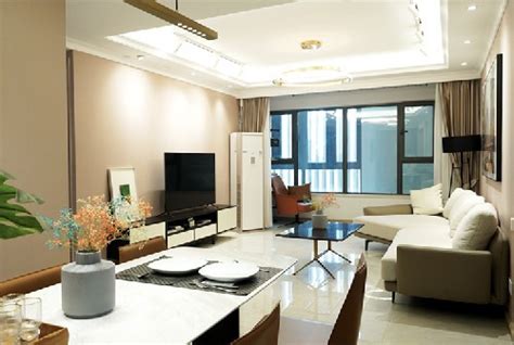 中海天悦府-93平米两居现代风格-谷居家居装修设计效果图