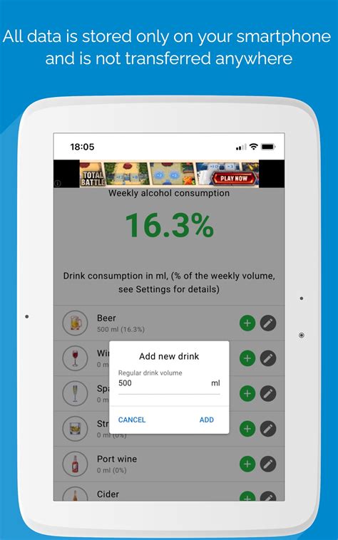 Mensura: Alcohol tracker - alcohol units calculator - drink & sober ...