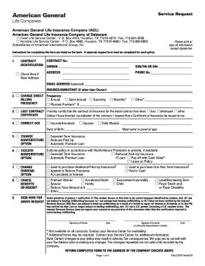 Fillable Online Service Request - buawebcom Fax Email Print - pdfFiller