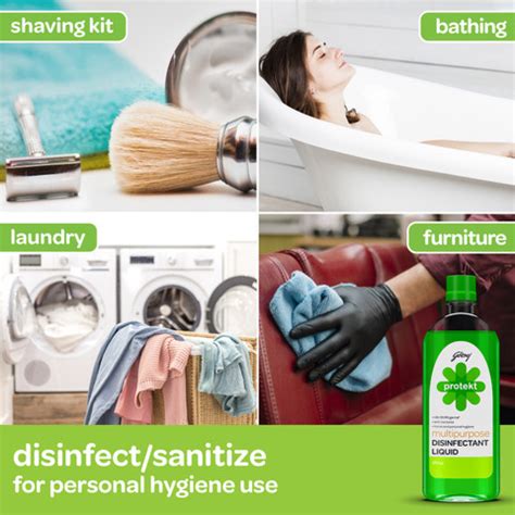 Godrej Protekt Multipurpose Disinfectant Liquid - Kills 99.9% Germs ...